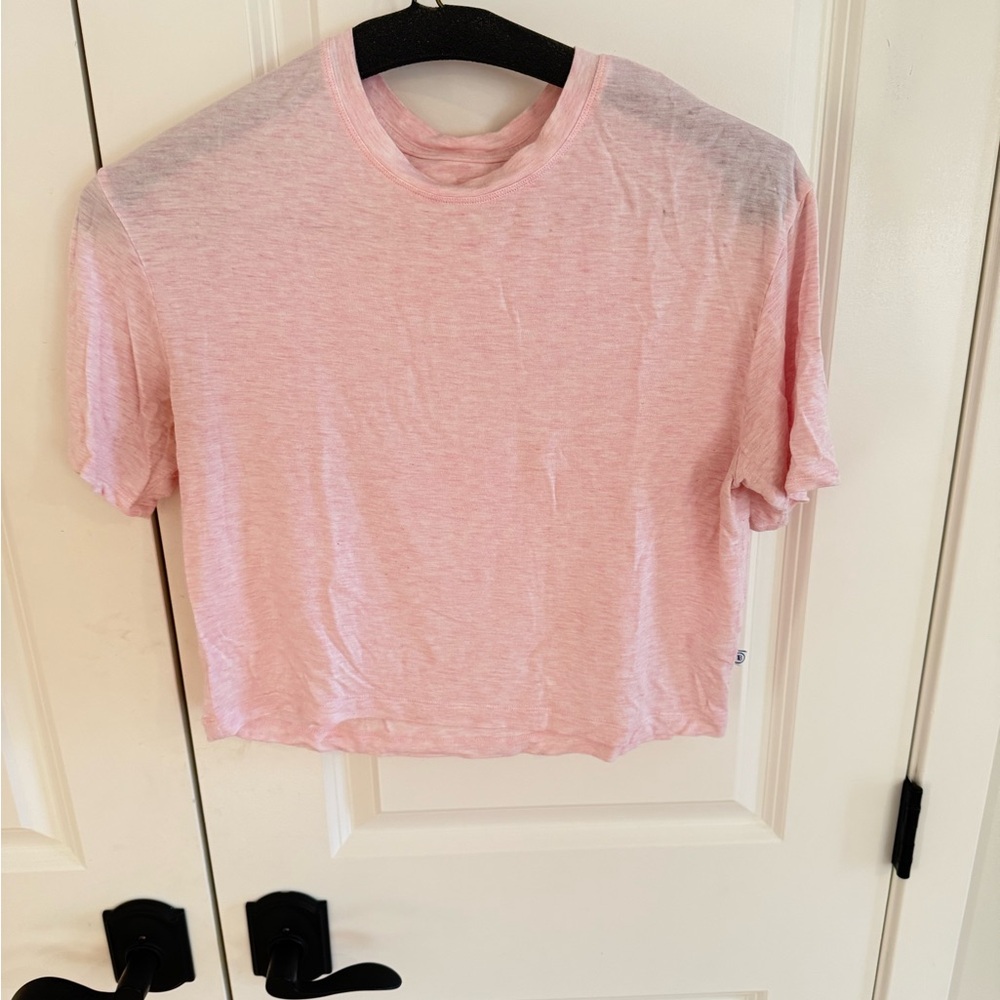 Addison Bay Pink Women's Crop Top S